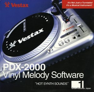 PDX-2000 VINYL MELODY SOFTWARE pdx-2000 vinyl melody software 1(hot synth sounds) S-48555