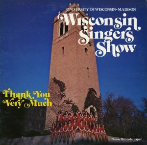 󥷥󡦥󥬡 wisconsin singers show - thank you very much ALR-1176 / USR9713