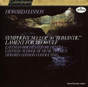 ϥɡϥ󥽥 howard hanson; symphony no.2, op.30 "romantic", lament for beowulf SRI75007