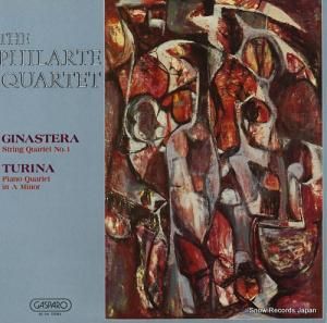 THE PHILARTE QUARTET ginastera; string quartet no.1 GS-201