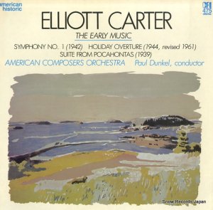 ݡ롦󥱥 elliott carter; the early music CRISD475