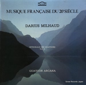 륫ʻͽ darius milhaud; integrale des quatuors vol.2 CY653