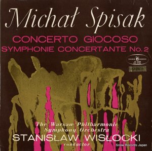 ˥աå michal spisak; concerto giocoso symphonie concertante no.2 SXL0726