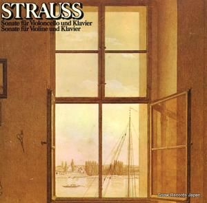Сʡɡ꡼ϥ strauss; sonate fur violoncello und klavier AVRS19061