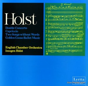 ⡼󡦥ۥ륹 holst; double concerto for two violins and orchestra SRCS.44