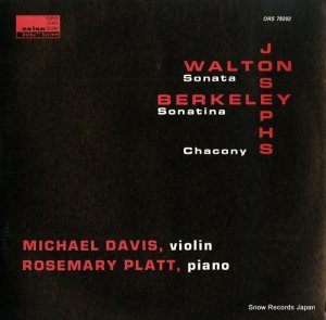 ޥ롦ǥ walton; sonata for violin and piano ORS78292