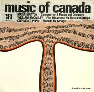 륿她 matton; music of canada CRISD317