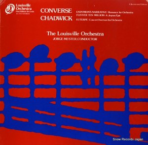 LOUISVILLE ORCHESTRA converse; endymions narrative romance for orchestra op.10 LS753