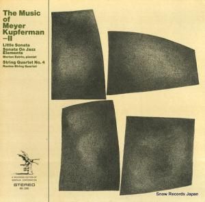 ⡼ȥ󡦥ȥ the music of meyer kupferman 2 SRS12001