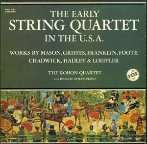 ۥͽ the early string quartet in th usa SVBX5301