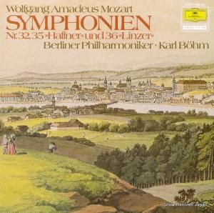 カール・ベーム mozart; symphonien nr.32, 35 "haffner" und 36 "linzer" 2535358