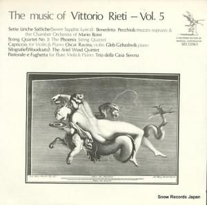 V/A the music of vittorio rieti-vol.5 SRS12063