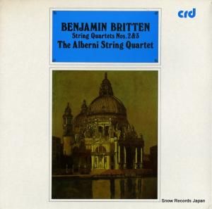 С˸ڻͽ benjamin britten; string quartets nos.2 and 3 CRD1095