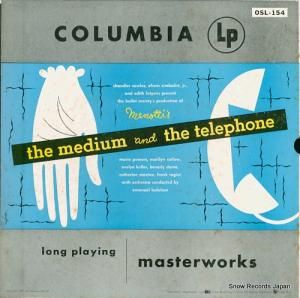 ޥ˥奨롦ХХ menotti; the medium and the telephone OSL-154