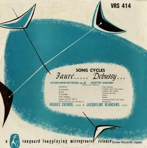 楰奨ΡJACQUELINE BLANCARD faure; les melodies de venise, op.58 VRS414