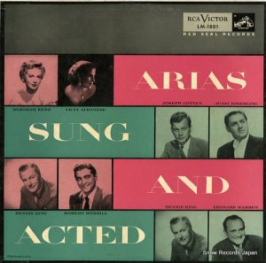 V/A arias sung and acted LM-1801