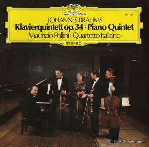 ޥĥݥ꡼ˡꥢڻͽ brahms; piano quintet in f minor, op.34 2531197