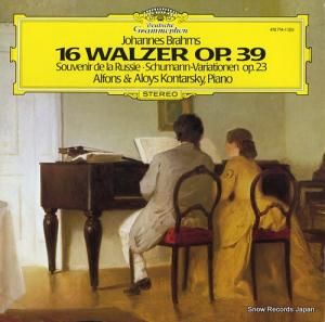 ե󥹡󥿥륹 brahms; 16 walzer op.39 410714-1