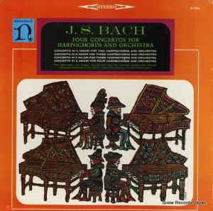 롦ꥹƥѥ bach; four concertos for harpsichords and orchestra H-71019