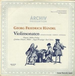 ɥȡ륯 handel; violinsonaten 1198474/75