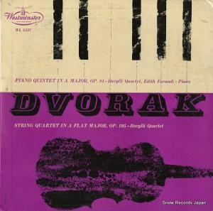 ǥåȡեʥǥХͽ dvorak; piano quintet in a major, op.81 WL5337