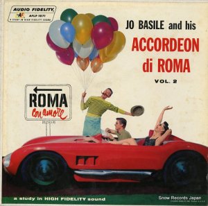 JO BASILE, ACCORDION AND ORCHESTRA accordeon di roma vol.2 AFLP1871