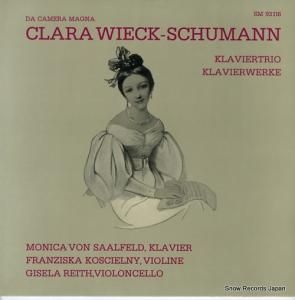 顦 clara wieck-schumann; trio g-moll fur pianoforte violine und violoncello op.17 SM93116