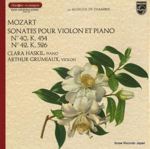 顦ϥ mozart; sonates pour violon et piano no.40, no.42 6500323