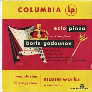 エツィオ・ピンツァ moussorgsky; boris godounov WL5004