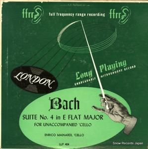 ꡼ޥʥǥ bach; suite no.4 in e flat for violoncello LLP404