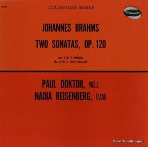 ѥ롦ɥȡ brahms; two sonatas, op.120 W-9053
