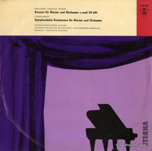 쥮ʡ󥸥 mozart; konzert fur klavier und orchester c-moll kv491 820287