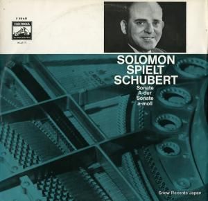  solomon spielt schubert E80651