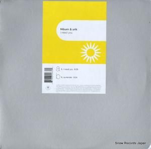 FRIBURN & URIK i need you TB-2467-0