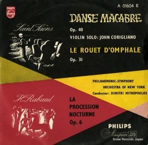ディミトリ・ミトロプーロス three symphonic poems A01604R