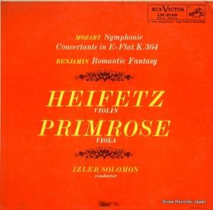 å㡦ϥեåġꥢࡦץ mozart; symphonie concertante in e-flat, k.364 LM2149