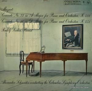 ɥա륭 mozart; concerto no.23 and no.16 ML5297