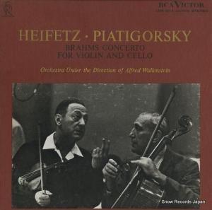 å㡦ϥեåġ쥴롦ԥƥ륹 brahms; concerto for violin and cello LDS-2513