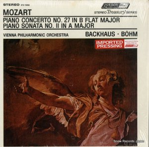 إࡦХåϥ mozart; piano concerto no.27 in b flat major STS15062