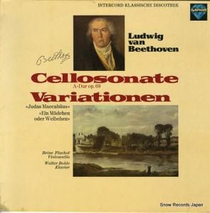 졼ʡե饷 beethoven; a-dur op.69 fur klavier und violoncello INT120.909