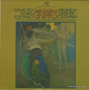 ǥСɥϥ the collected piano works of charles tomlinson griffes NW310/311