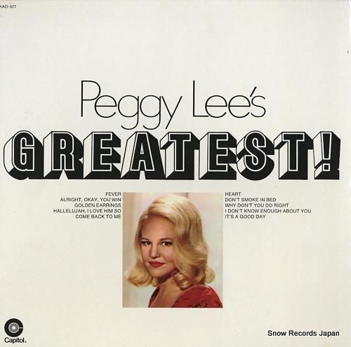 ペギー・リー peggy le