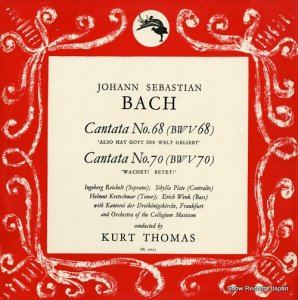 ȡȡޥ bach; cantata no.68 and no.70 OL50151