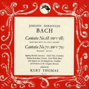 ȡȡޥ bach; cantata no.68 and no.70 OL50151
