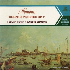 饦ǥ⡼͡ꥹƥͥƥ albinoni; douze concertos op.v DUE20230