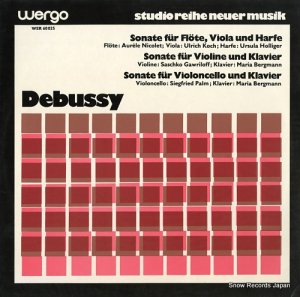 V/A debussy; sonate fur flote, viola und harfe WER60025