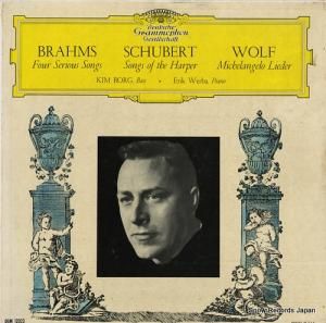 ࡦܥ륤 brahms; four serious songs DGM12023