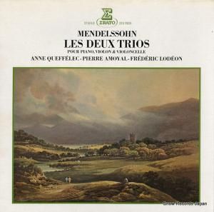 V/A mendelssohn; les deux trios pour piano, violon & violoncelle STU71025