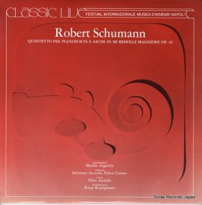 V/A schumann; quintetto per pianoforte e archi in mi bemolle maggiore op.44 PLD.AC60102