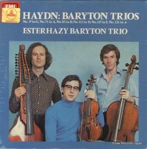 ESTERHAZY BARYTON TRIO haydn; baryton trios SLS5095
